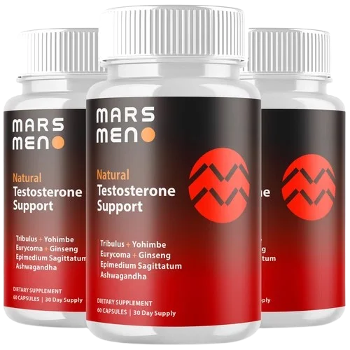 Mars Men Supplement Bottle